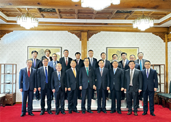 2023年12月20日，爱游戏官方端网站登录入口-爱游戏aiyouxi（中国）
党委书记、董事长刘敬桢参加韩国总理韩德洙会见中方代表团活动并作为代表发言
